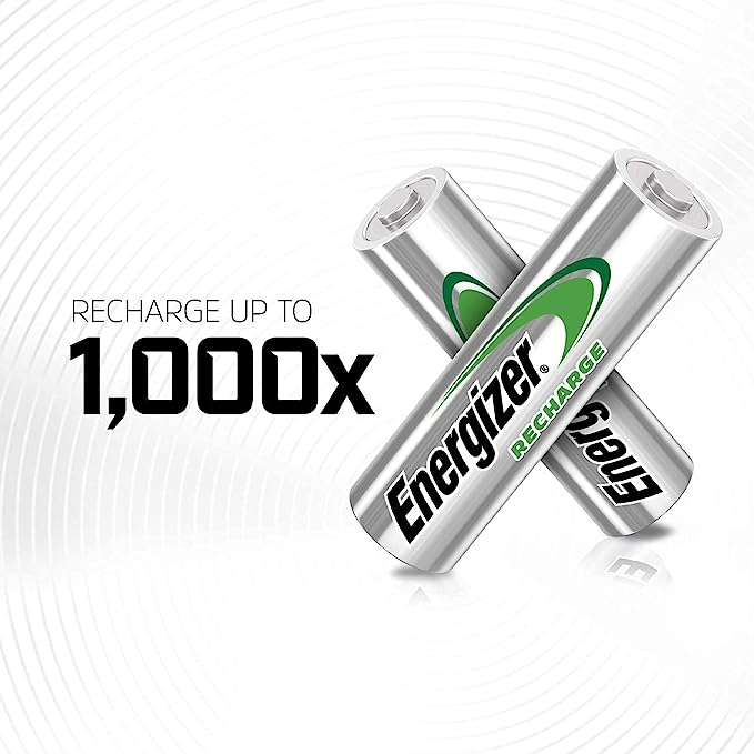 Energizer 2000MAh AA Rechargeable Batteries Pack of 10